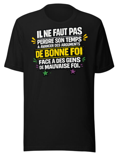 T-Shirt Citation Inspirante