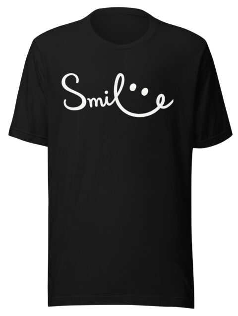 T-Shirt "Smile" – Simplicité, Positivité et Élégance