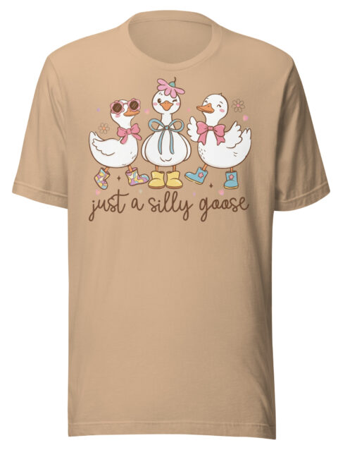 T-Shirt Femme "Just a Silly Goose"
