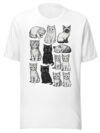 T-Shirt Femme Chats Artistiques