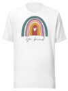 T-Shirt "Be Kind" Arc-en-Ciel